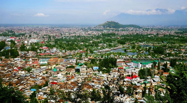 kashmir ariel view