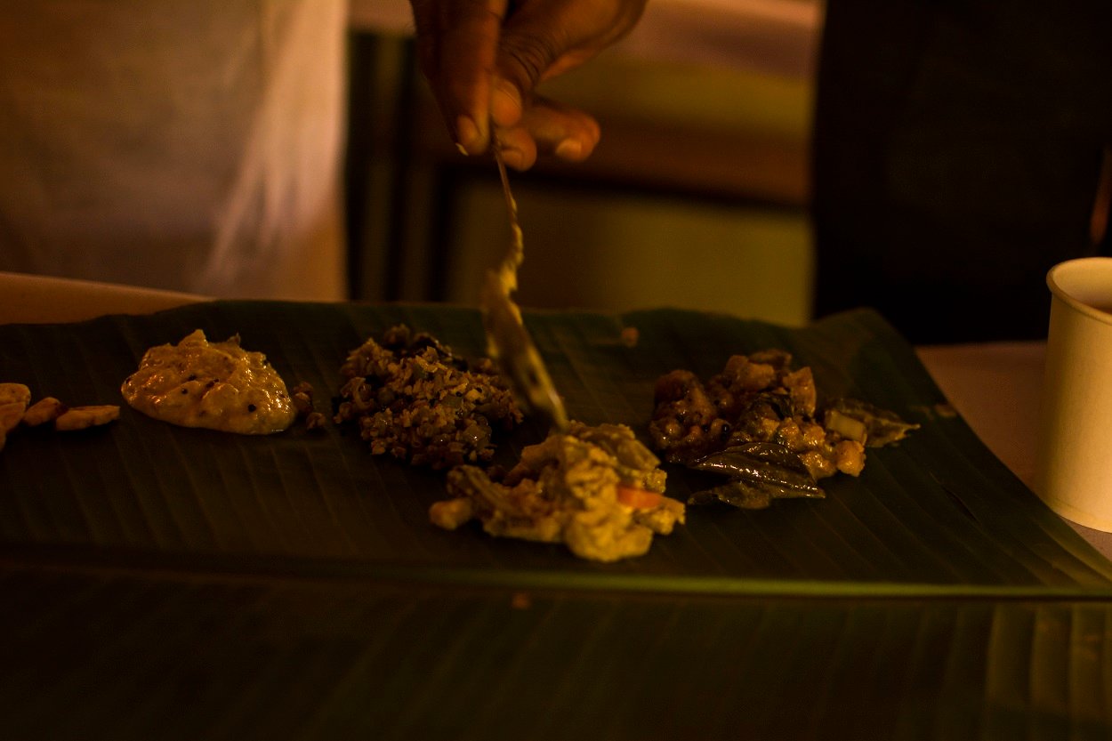 banana leaf food