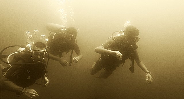 scuba diving 