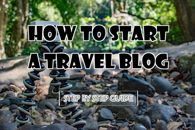 how to start a travel blog in india