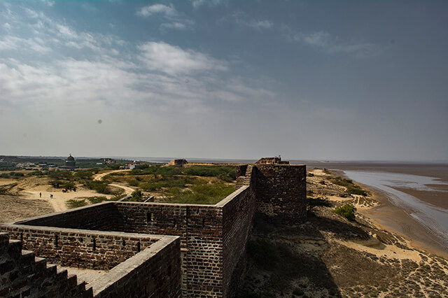 lakhpat fort drone shot