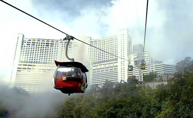 kuala lumpur to genting highlands cable car