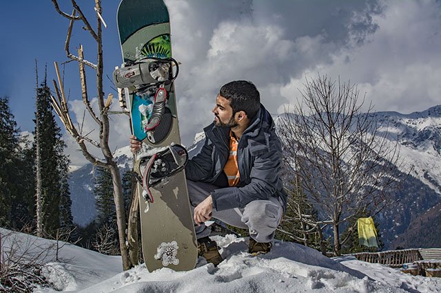 snowboarding experience india