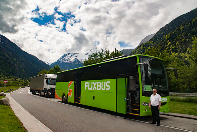 budget bus travel europe
