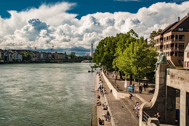 basel switzerland river