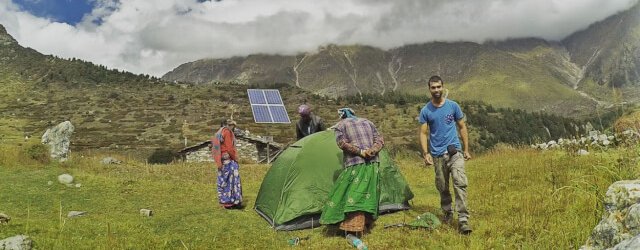 camping himalayas