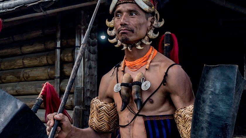 hornbill festival portrait