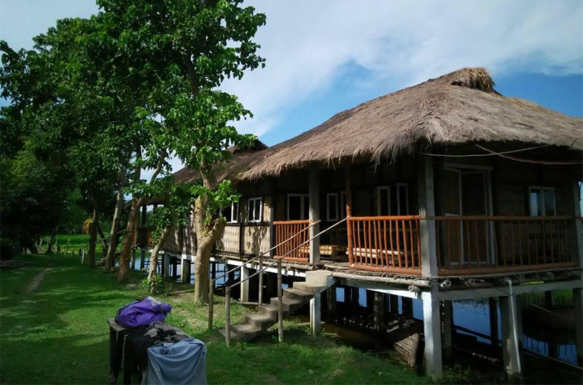Bamboo cottage Majuli Island