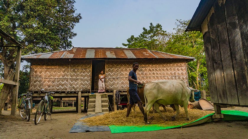 things to do in majuli island travel: meet mishing people