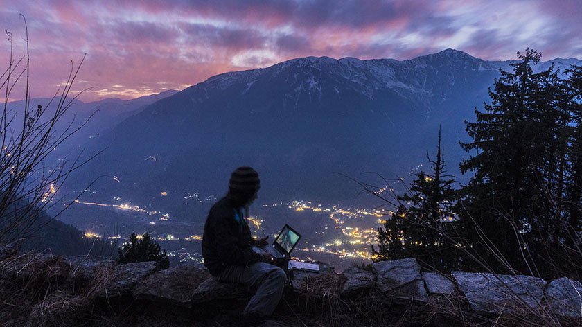 campsite in Manali