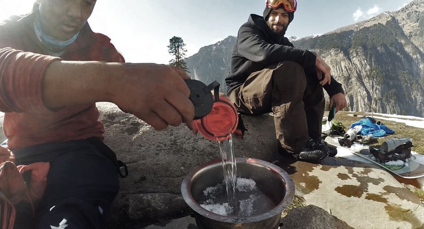 snowboarding in india