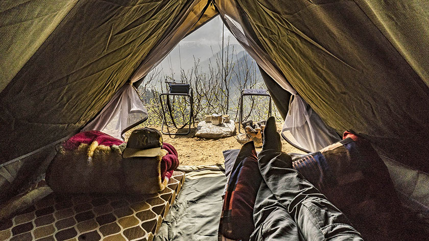 camping in sethan, manali
