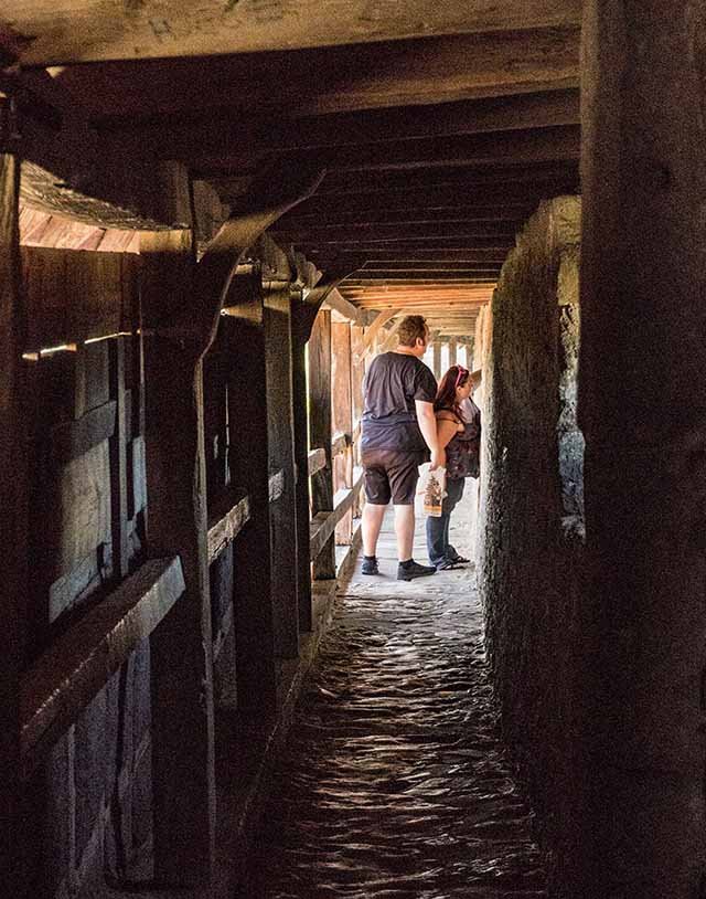 Rothenburg ob der Tauber town wall