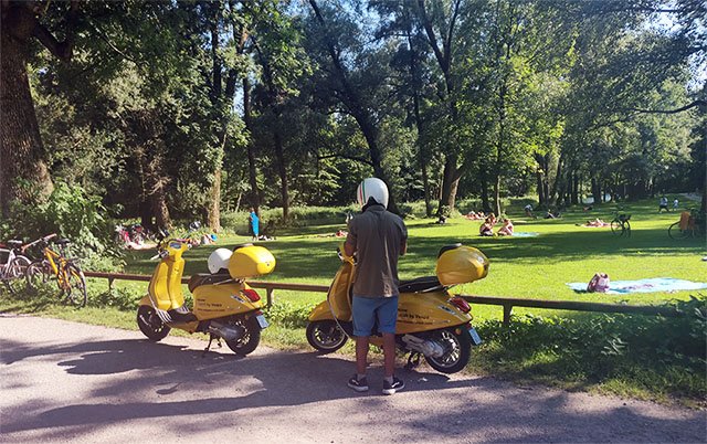 city garden in munich