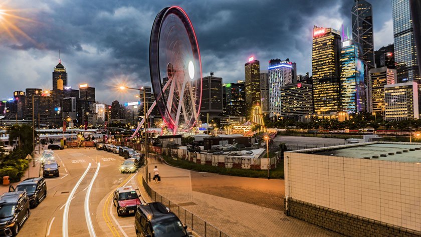 hong kong night pictures