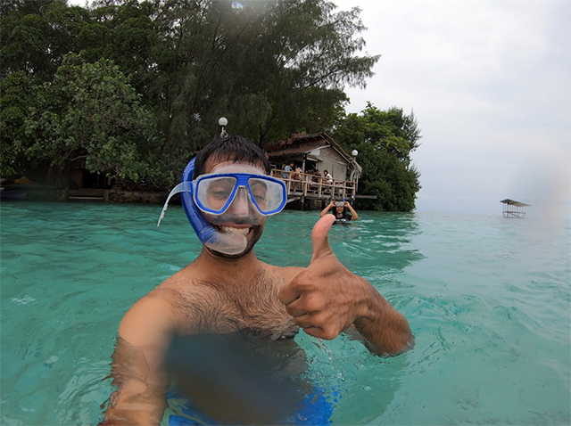 snorkeling in pulau macan