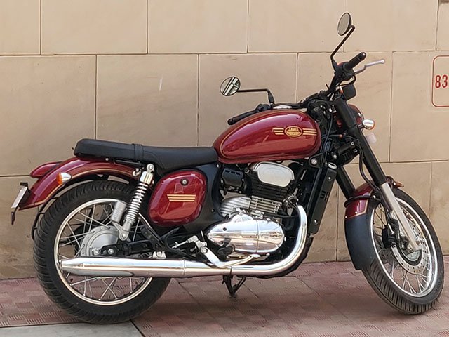 jawa 42 bike extra fittings