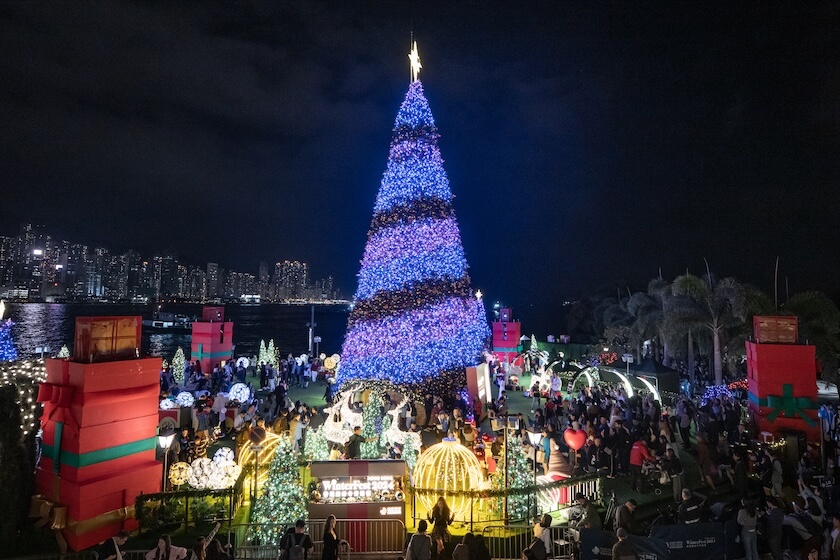 Hong Kong Christmas tree