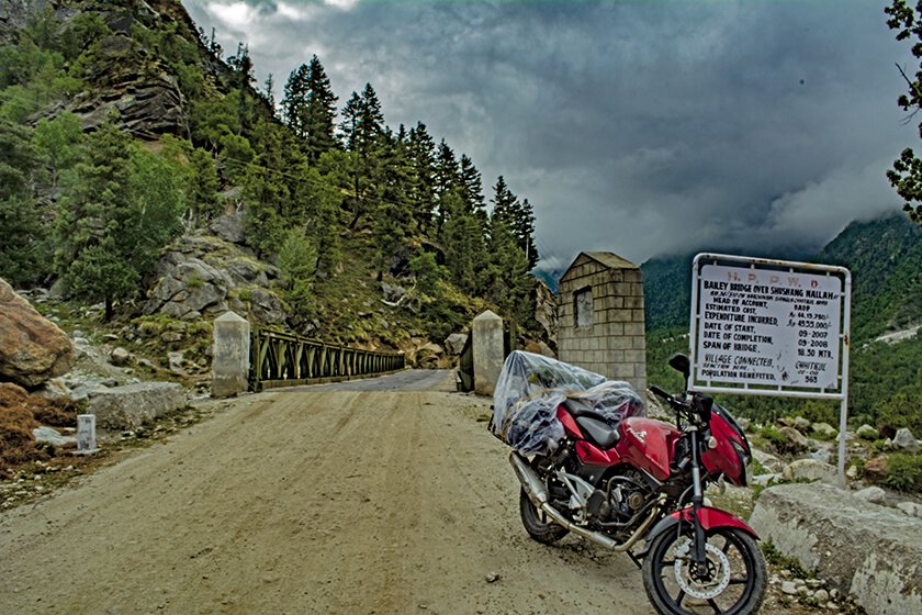 delhi to chitkul