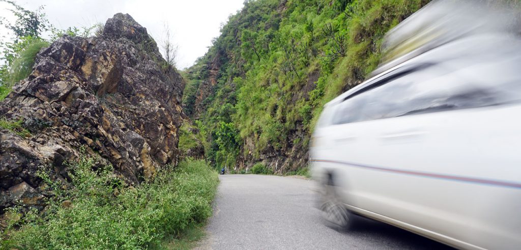 delhi to manali road