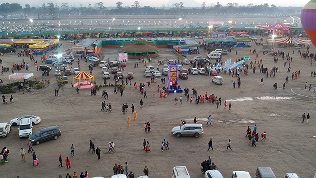 dwijing festival parking ground