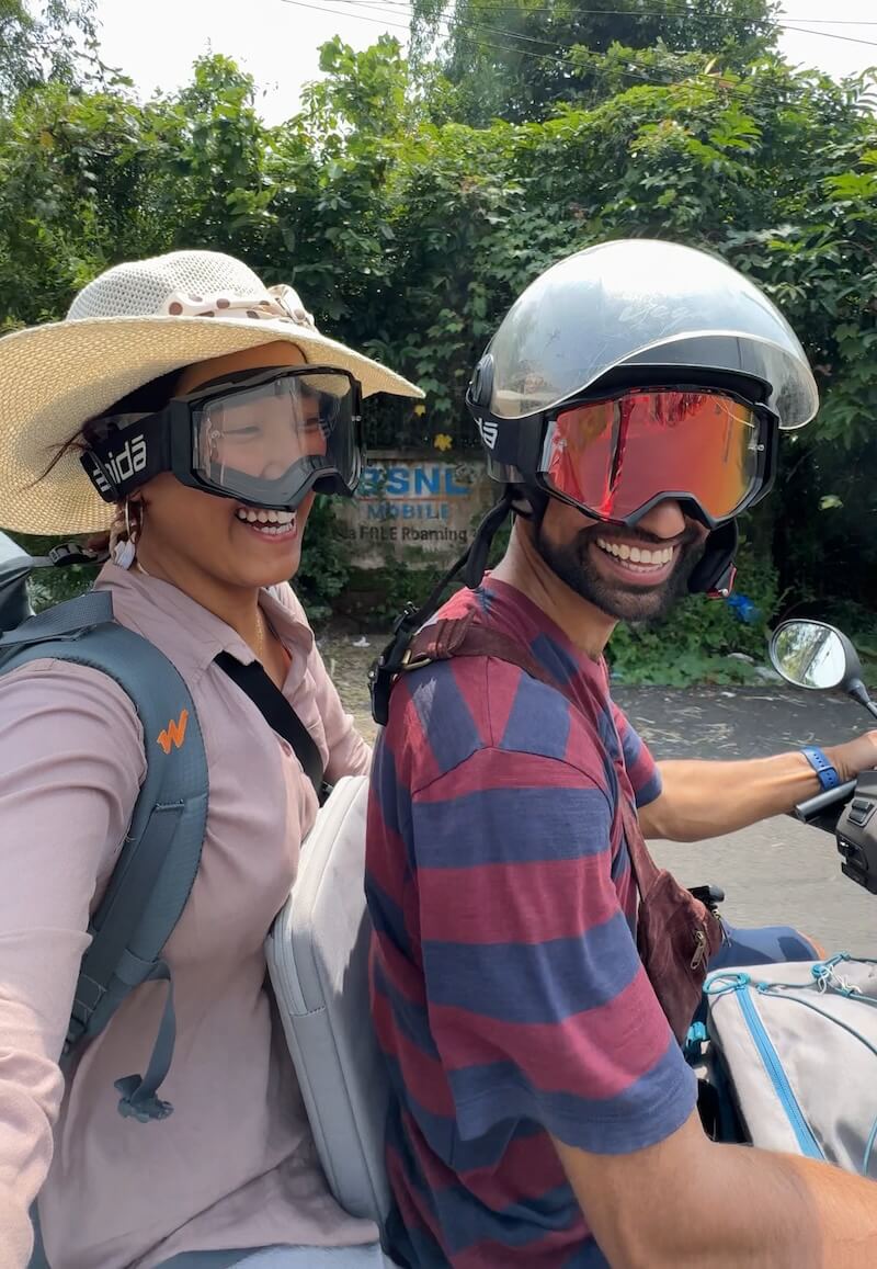 tourists in goa