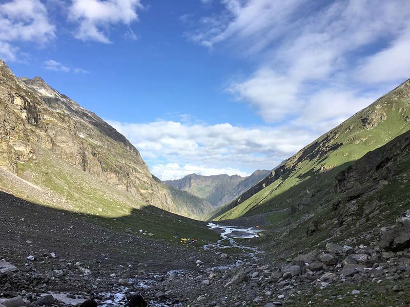 hamta pass himachal