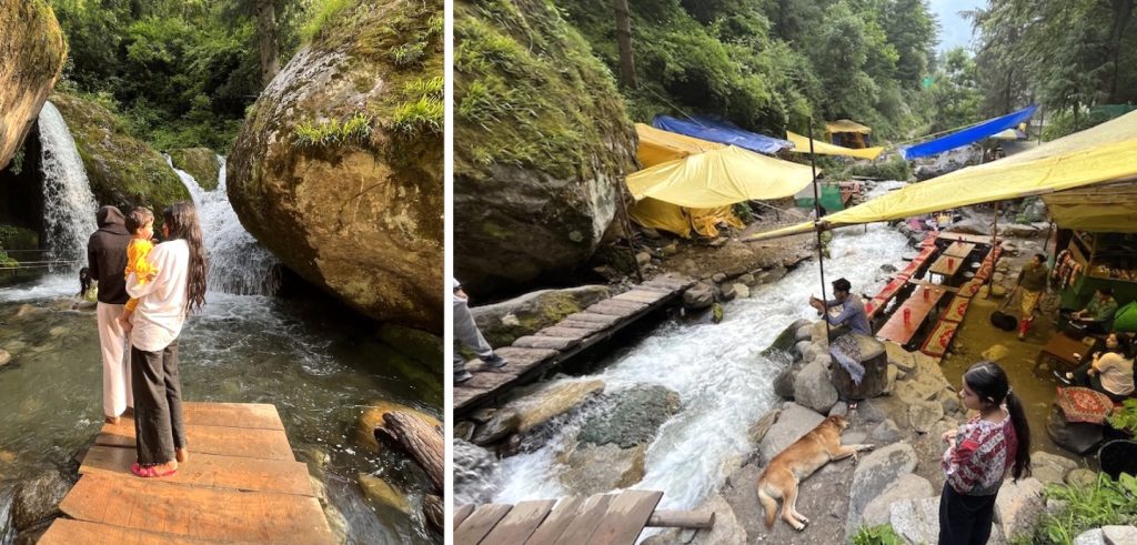 Knoi Waterfall Manali