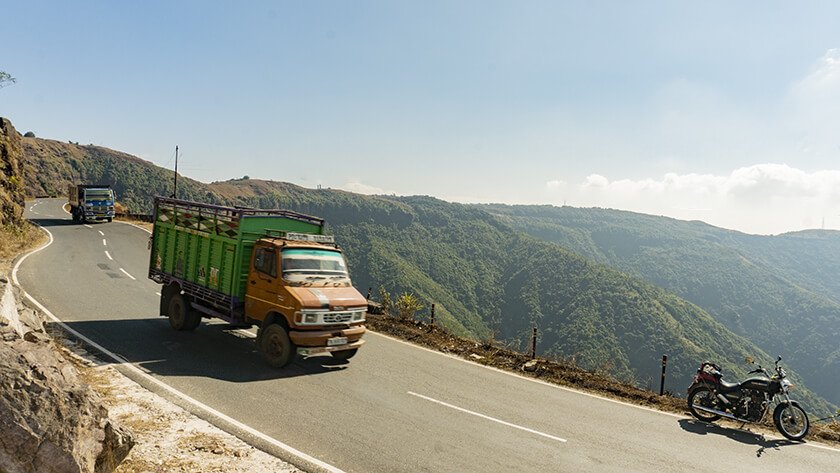 roads in meghalaya