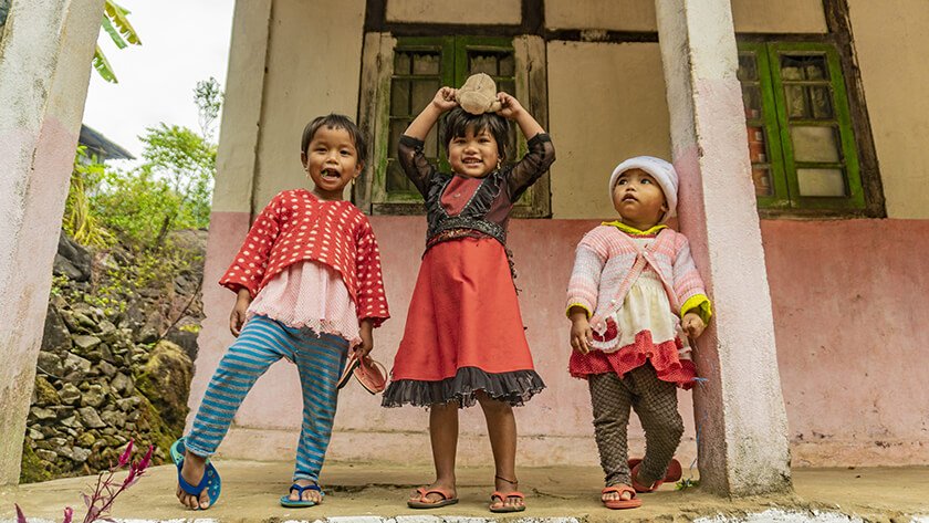 kids in meghalaya