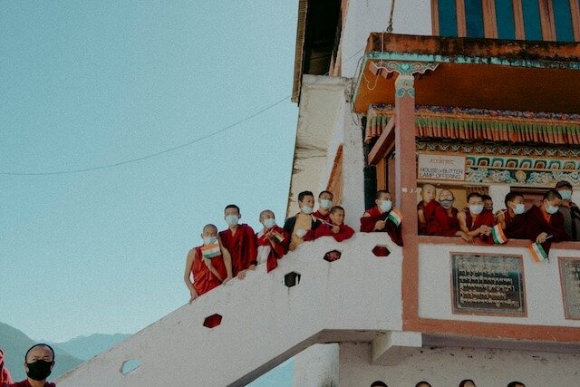 tawang moanstery monks